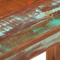 Berkfield Home Console Table 110x35x76 cm Solid Reclaimed Wood - Size: 110 x 35 x 76 cm - thumbnail 5