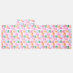OHS Bows Beach Towel with Bag Quick Dry Absorbent Travel Spa - thumbnail 5