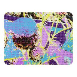Benjamin Tate Design Afro Plants Blanket in Natural - Size: 120 cm x 150 cm - thumbnail 1