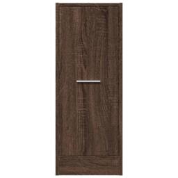 Berkfield Home Apothecary Cabinet Brown Oak 30x41x77.5 cm Engineered Wood - thumbnail 5