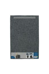 JVL Shadow Fabric Foldable Laundry Hamper with Lid in Grey - thumbnail 6