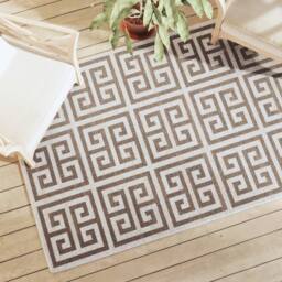 Berkfield Home Indoor & Outdoor Rug Short Pile Multicolour 120x180 cm Anti Slip - Size: Medium - thumbnail 4
