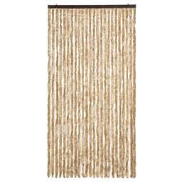 Berkfield Home Insect Curtain Beige 100x220 cm Chenille - thumbnail 3