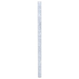 Berkfield Home Window Films 2 pcs Frosted Flowers Pattern PVC in Black - thumbnail 5