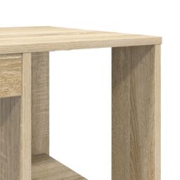Berkfield Home Sonoma Oak Desk Sonoma oak Engineered wood Standard desk size in Brown - thumbnail 7