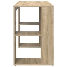 Berkfield Home Sonoma Oak Desk Sonoma oak Engineered wood Standard desk size in Brown - thumbnail 5