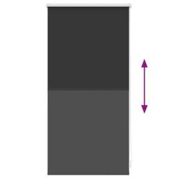 Berkfield Home Roller Blind Blackout 40 x 100 cm Black - thumbnail 9