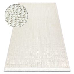 RugsX Nano Rug in White - Size: 80 cm x 150 cm