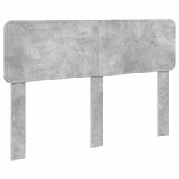 Berkfield Home Bed Frame with Headboard Concerte 160 x 200 cm Solid Pine Wood in Grey - thumbnail 6