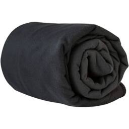 NESTLUNE Large Microfiber Towel 2Pcs Gym Beach Swim Camping in Black - thumbnail 4