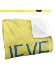 Warner Brothers Ted Lasso 152x127cm Believe Silky Touch Super Soft Throw Blanket in White - Size: 152x127 cm - thumbnail 3