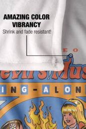 Steven Rhodes Devils Music Singalong Silky Super Soft Throw Blanket - Size: Large - thumbnail 5