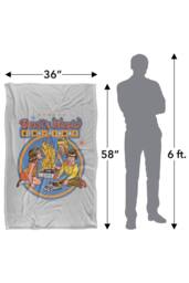 Steven Rhodes Devils Music Singalong Silky Super Soft Throw Blanket - Size: Large - thumbnail 3