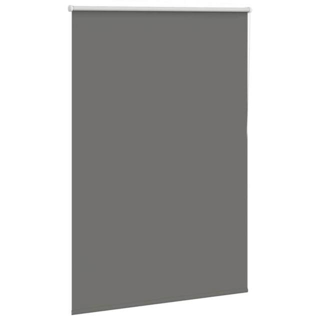Berkfield Home Roller Blind Blackout Grey 100x175 cm Fabric Width 95.7 cm Polyester - image 1