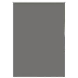 Berkfield Home Roller Blind Blackout Grey 100x175 cm Fabric Width 95.7 cm Polyester - thumbnail 2