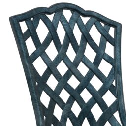 Berkfield Home Garden Chairs 2 pcs Green Cast Aluminum - thumbnail 7