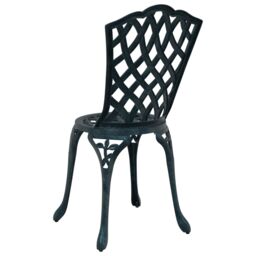 Berkfield Home Garden Chairs 2 pcs Green Cast Aluminum - thumbnail 6
