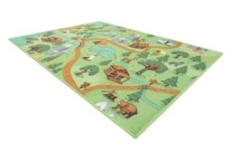 RugsX Rebel Roads Rug in Green - Size: 140 cm x 200 cm - thumbnail 3