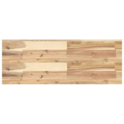 Berkfield Home Table Top 80x30x4 cm Rectangular Solid Wood Acacia in Brown - Size: 80 x 30 x 4 cm - thumbnail 1