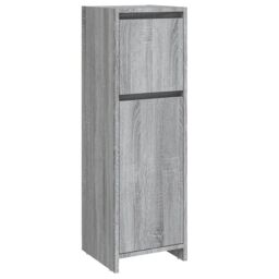 Berkfield Home Bathroom Cabinet Grey Sonoma 30x30x95 cm Engineered Wood - Size: 30 x 30 x 95 cm - thumbnail 2