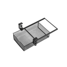Kelvenix Large Durable Metal Storage Box in Black