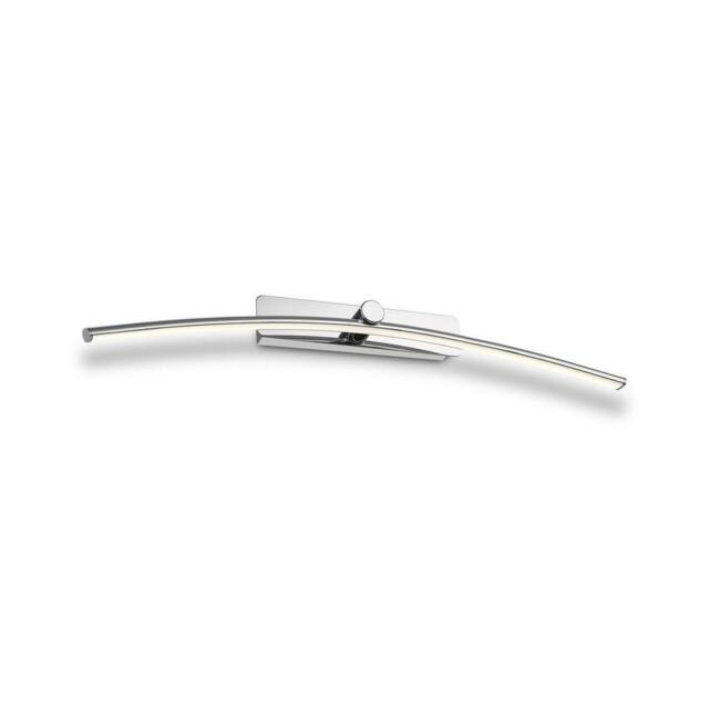 Netlighting Fusion Wall Lamp Picture Light 12W LED 3000K 716lm Polished Chrome in Silver - image 1