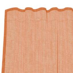 Berkfield Home Voile Curtains with Rod Pockets 2 pcs Terracotta - thumbnail 6