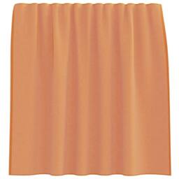Berkfield Home Voile Curtains with Rod Pockets 2 pcs Terracotta - thumbnail 4
