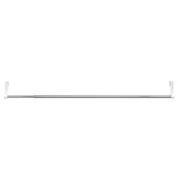 Berkfield Home Curtain Rails 2 pcs White & Silver 60-105 cm Aluminium - thumbnail 4