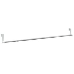 Berkfield Home Curtain Rails 2 pcs White & Silver 60-105 cm Aluminium - thumbnail 3