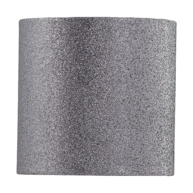 First Choice Lighting Silvery Grey Glitter 15cm Table Lamp Shade in Silver - image 1