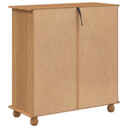 Berkfield Home Chest of Drawers 'ASKIM'91x40x95.5 cm Solid Wood Pine in Brown - Size: 91x40x95.5 cm - thumbnail 8
