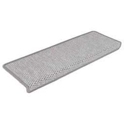 Berkfield Home Stair Mats Self-adhesive Sisal-Look 15 pcs 65x21x4 cm Beige - Size: Medium - thumbnail 3