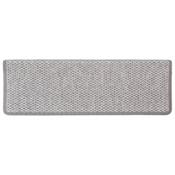 Berkfield Home Stair Mats Self-adhesive Sisal-Look 15 pcs 65x21x4 cm Beige - Size: Medium - thumbnail 6