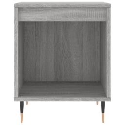 Berkfield Home Bedside Cabinets 2 pcs Grey Sonoma 40x35x50 cm Engineered Wood - Size: 40 x 35 x 50 cm - thumbnail 5