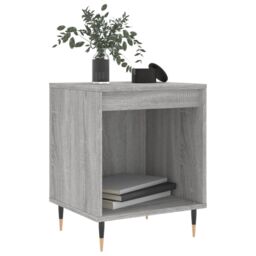 Berkfield Home Bedside Cabinets 2 pcs Grey Sonoma 40x35x50 cm Engineered Wood - Size: 40 x 35 x 50 cm - thumbnail 3