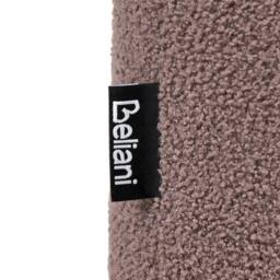 Wyld and Coco Brown Boucle Bed Bench with Wooden Legs - thumbnail 8