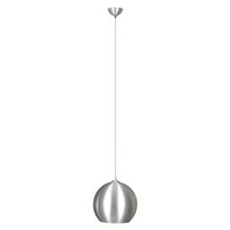 Netlighting Penta Dome Pendant Ceiling Lights Satin Nickel in Grey