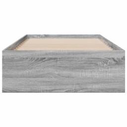 Berkfield Home Bed Frame with Drawers without Mattress Grey Sonoma 90x200 cm - thumbnail 4