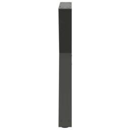 Berkfield Home Modern Dining Table Legs 2 pcs Anthracite 50x(72-73.3) cm Steel in Dark Grey - thumbnail 6