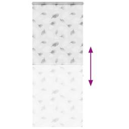 Berkfield Home Shower Roller Blind with Cassette 110x240 cm Fabric Width 106 cm in Grey - thumbnail 5