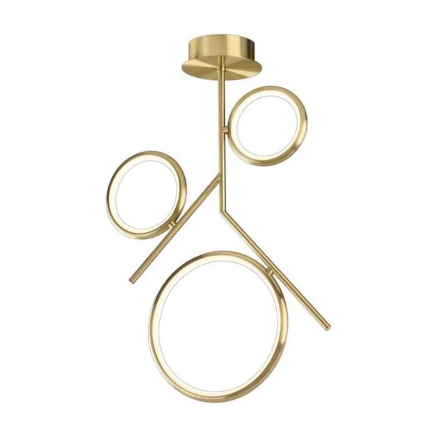 Netlighting Olimpia Ceiling 36W LED 3000K 2700lm IP20 Satin Gold - image 1
