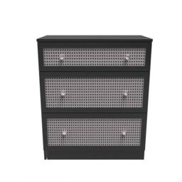 Cairo 3 Drawer Deep Chest (Ready Assembled)