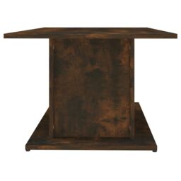 Berkfield Home Coffee Table Smoked Oak 102x55.5x40 cm Engineered Wood in Brown - thumbnail 6
