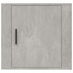 Berkfield Home Wall-mounted Bedside Cabinets 2 pcs Concrete Grey 50x30x47 cm - Size: 50 x 30 x 47 cm - thumbnail 6