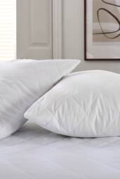 The Lyndon Company Quick Dry Quilted Mattress Protector - Deyongs 1846 in White - Size: King - thumbnail 2