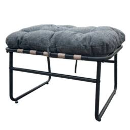 Artemis Home Solace Outdoor Rocking Chair & Stool in Dark Grey - thumbnail 5