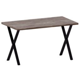 Home Discount Vida Designs 4 Seater Dining Table X Shape Legs Dining Kitchen Furniture in Walnut - thumbnail 8