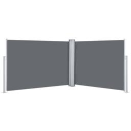 Berkfield Home Retractable Side Awning Anthracite 100x1000 cm in Dark Grey - thumbnail 3