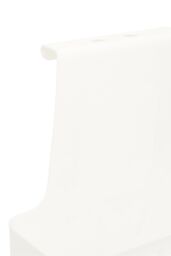 Orsina White Small Hangable Organiser Basket, Door/Cabinet Organizer, Vented Wall Bin For Toiletries, & Brushes - thumbnail 3